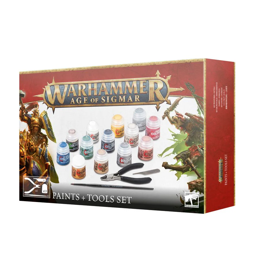 Accessories: Warhammer Age of Sigmar Paints and Tools