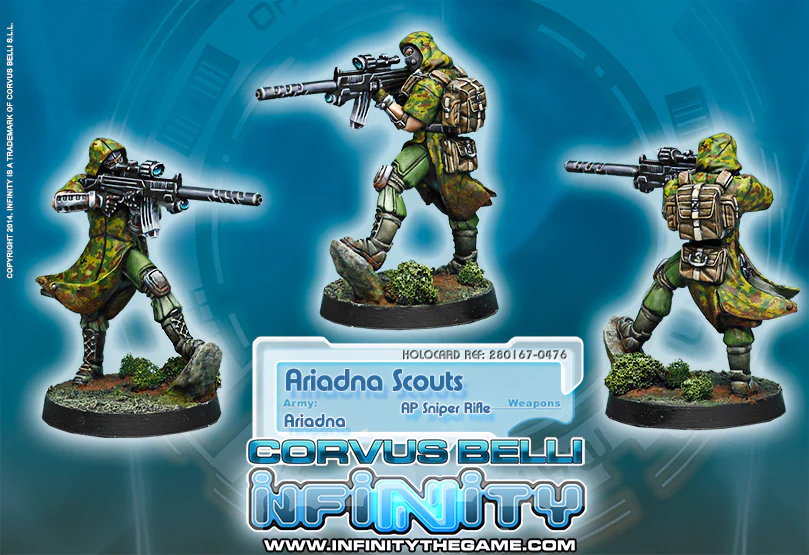 Ariadna: Ariadna Scouts (AP Sniper Rifle)