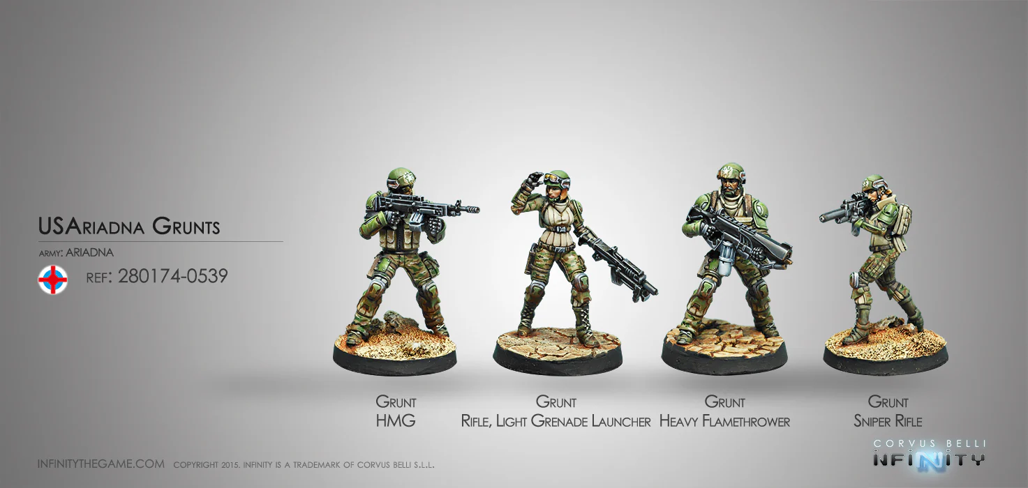 Ariadna: USA Grunts