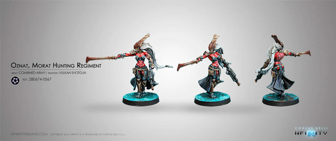 Combined Army: Oznat, Morat Hunting Regiment (Vulkan Shotgun)