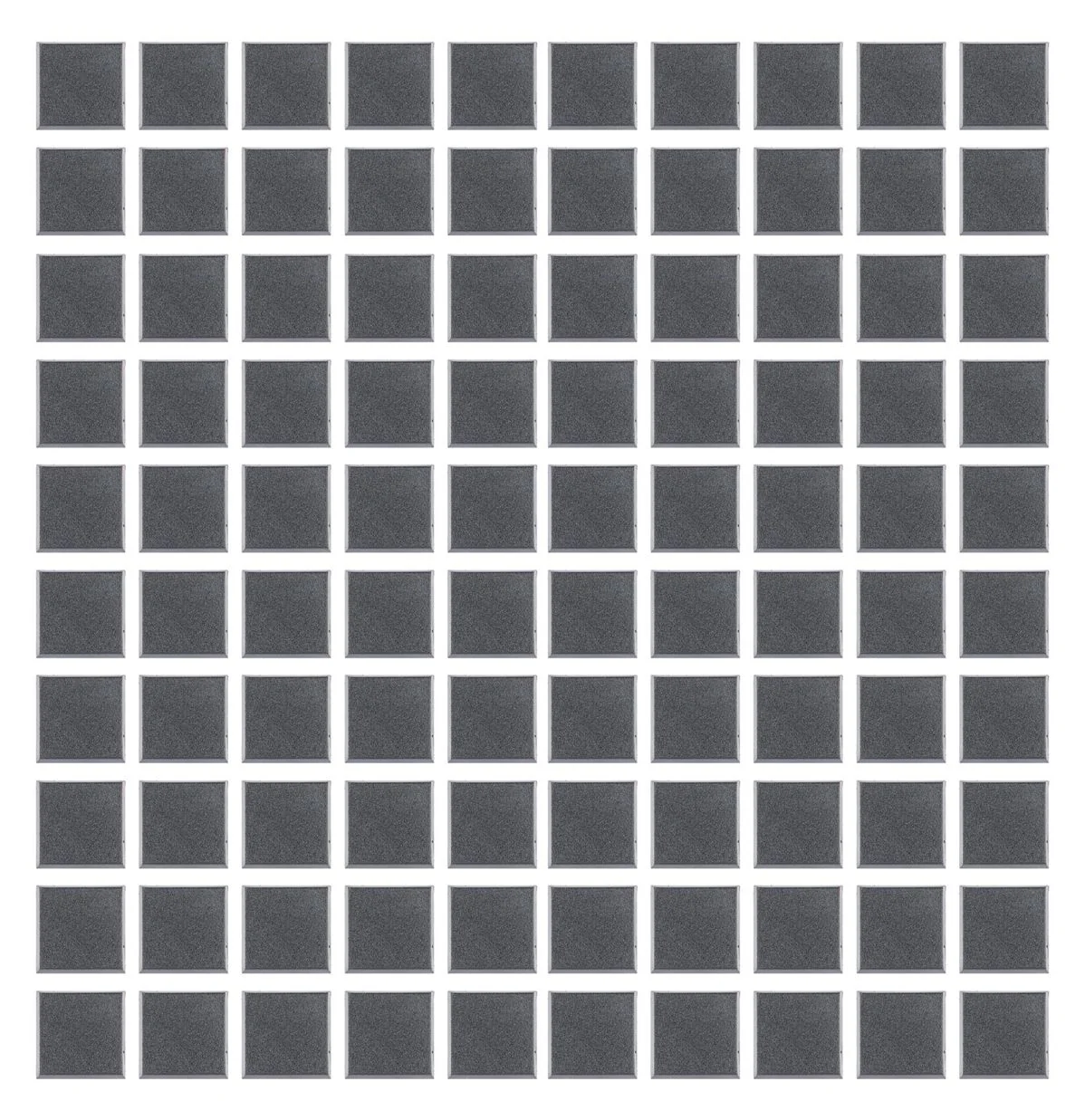 Copy of Games Workshop: 25mm Square Bases (100 Pack)
