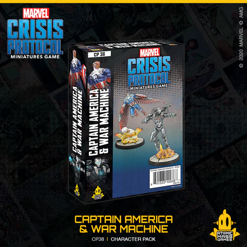 Crisis Protocol: CAPTAIN AMERICA & WAR MACHINE