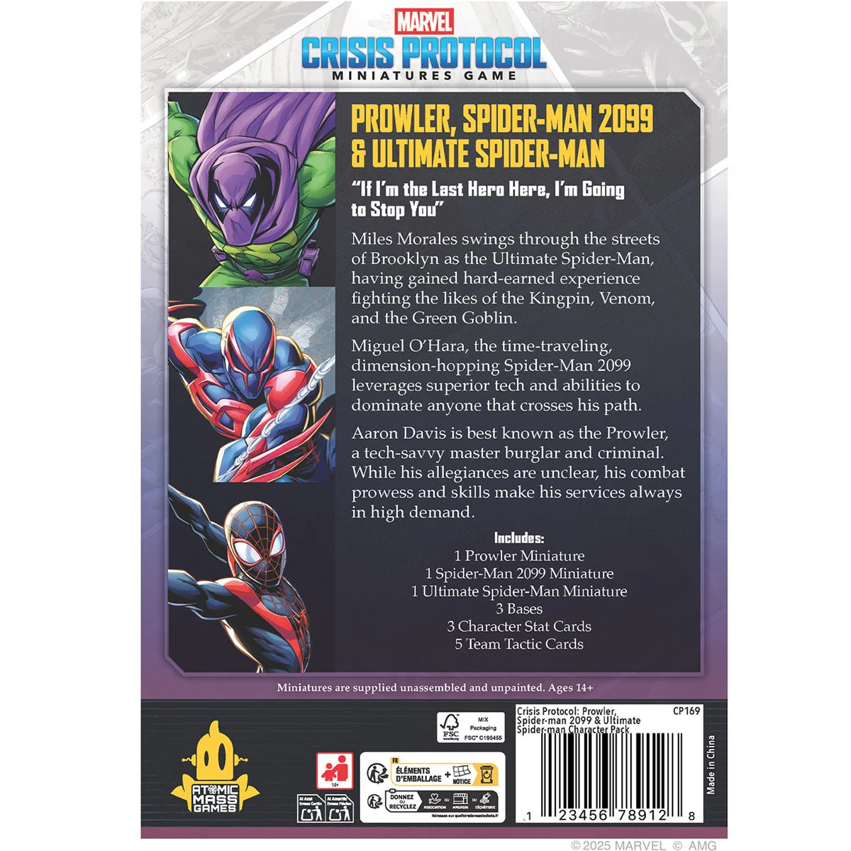 Crisis Protocol: Prowler, Spider-Man 2099 and Ultimate Spider-Man - Image 2