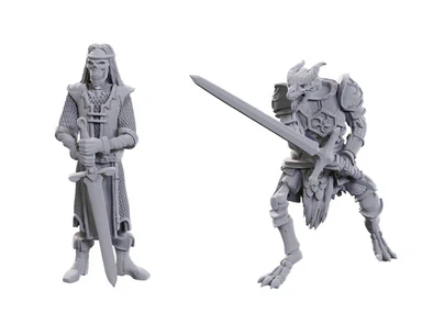 Dungeons & Dragons: Nolzur's Marvelous Miniatures 50th Anniversary Skeleton Knights