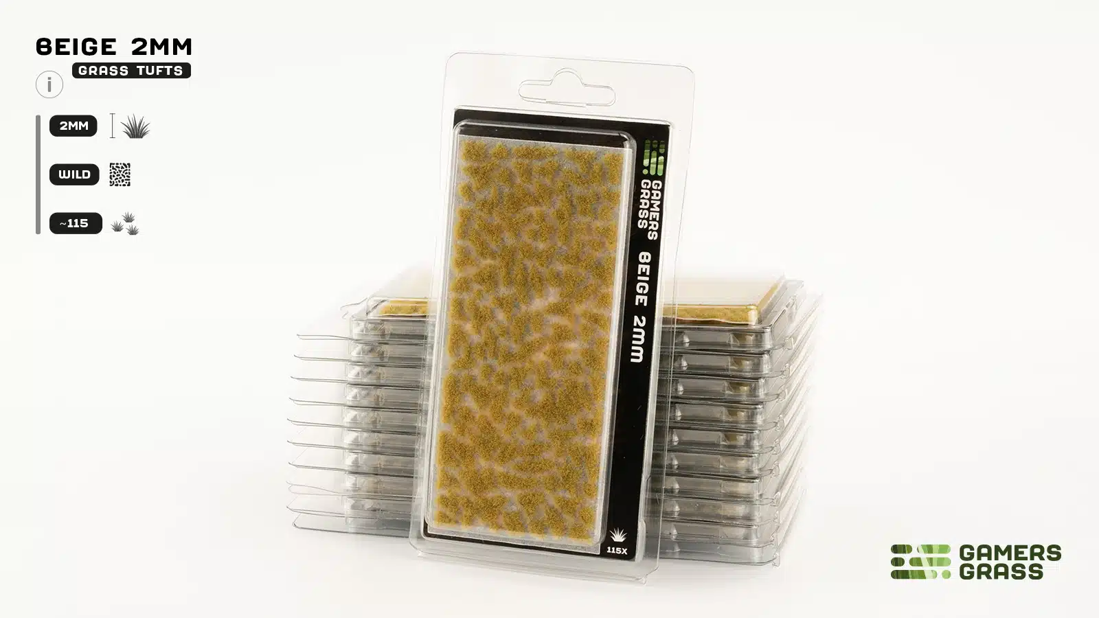Gamer Grass: Beige Grass Tufts 2mm