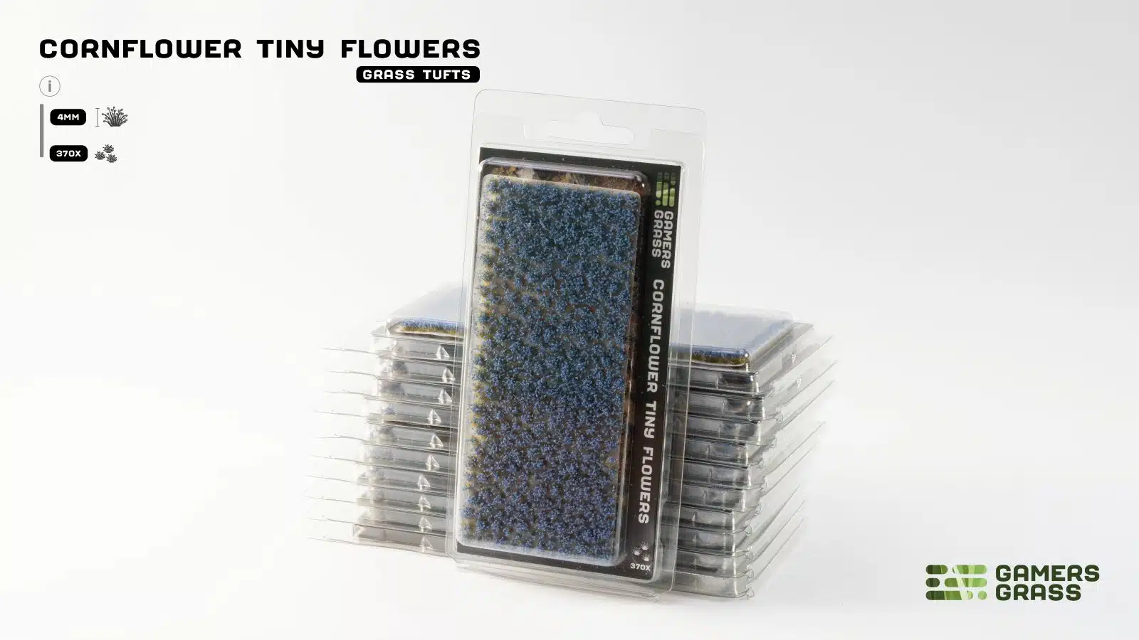 Gamer Grass: Cornflower Tiny Flowers