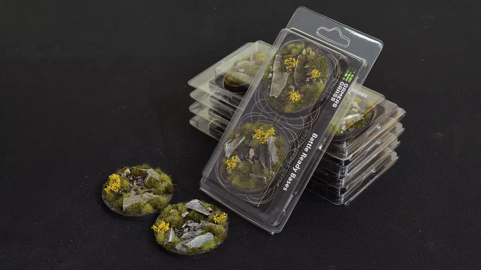 Gamer Grass: Highland Bases, Round 60mm x 2