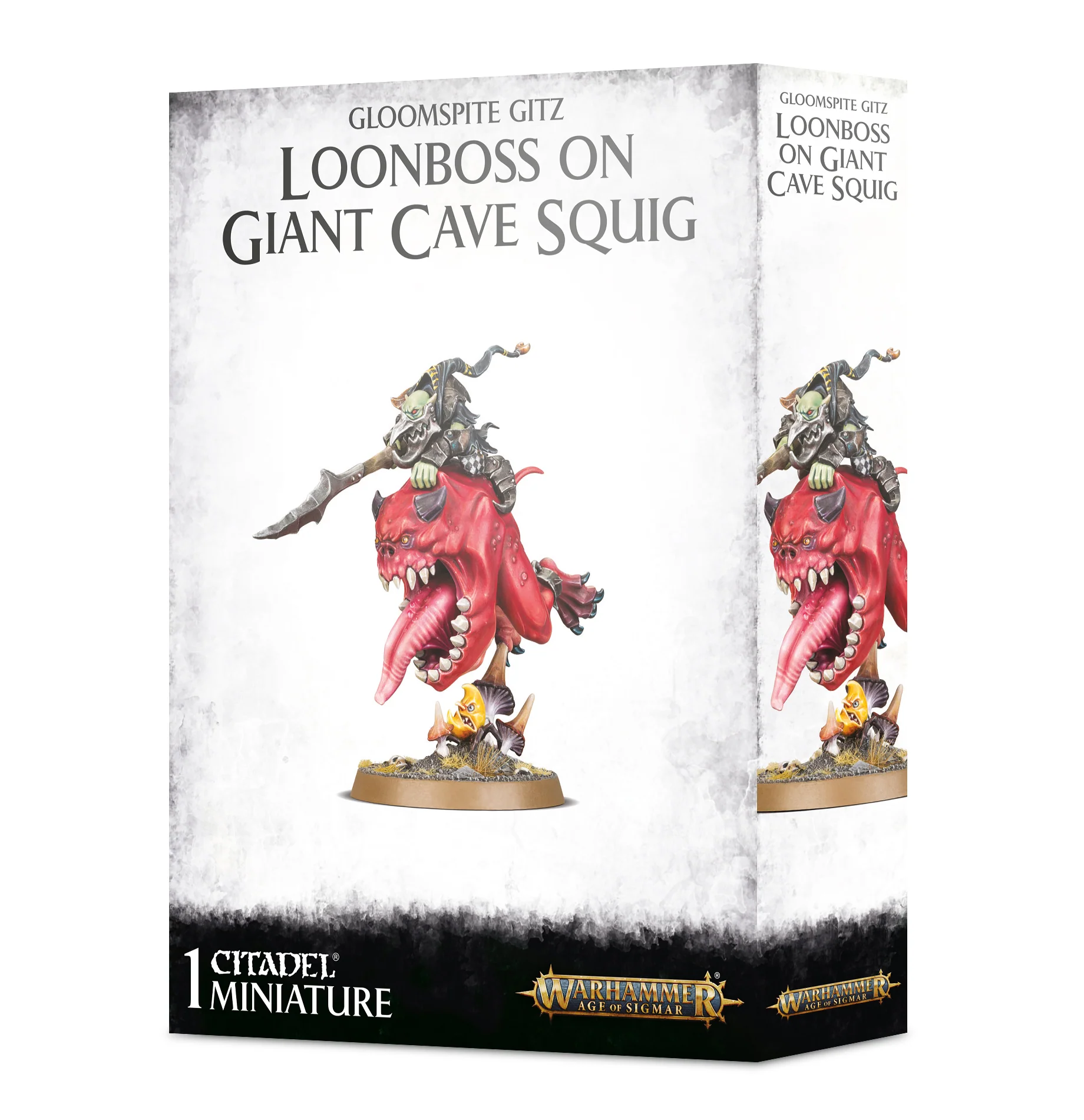 Gloomspite Gitz: Loonboss on Giant Squig