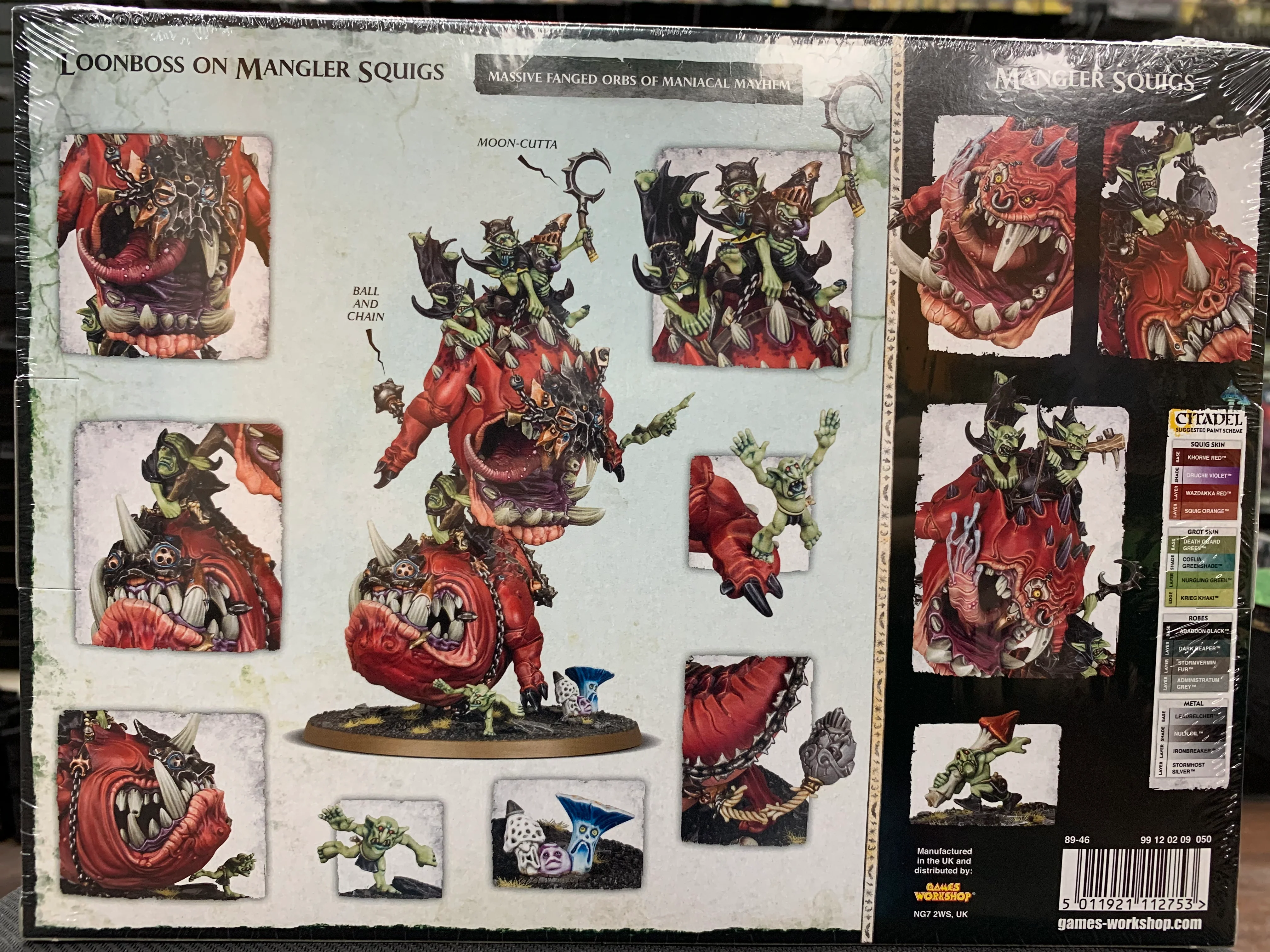 Gloomspite Gitz: Mangler Squigs/Loonboss on Mangler Squig - Image 2