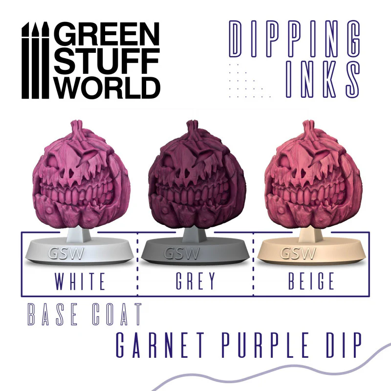 Green Stuff World: Dipping ink 60 ml - GARNET PURPLE DIP - Image 2