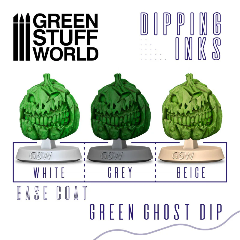 Green Stuff World: Dipping ink 60 ml - GREEN GHOST DIP - Image 2