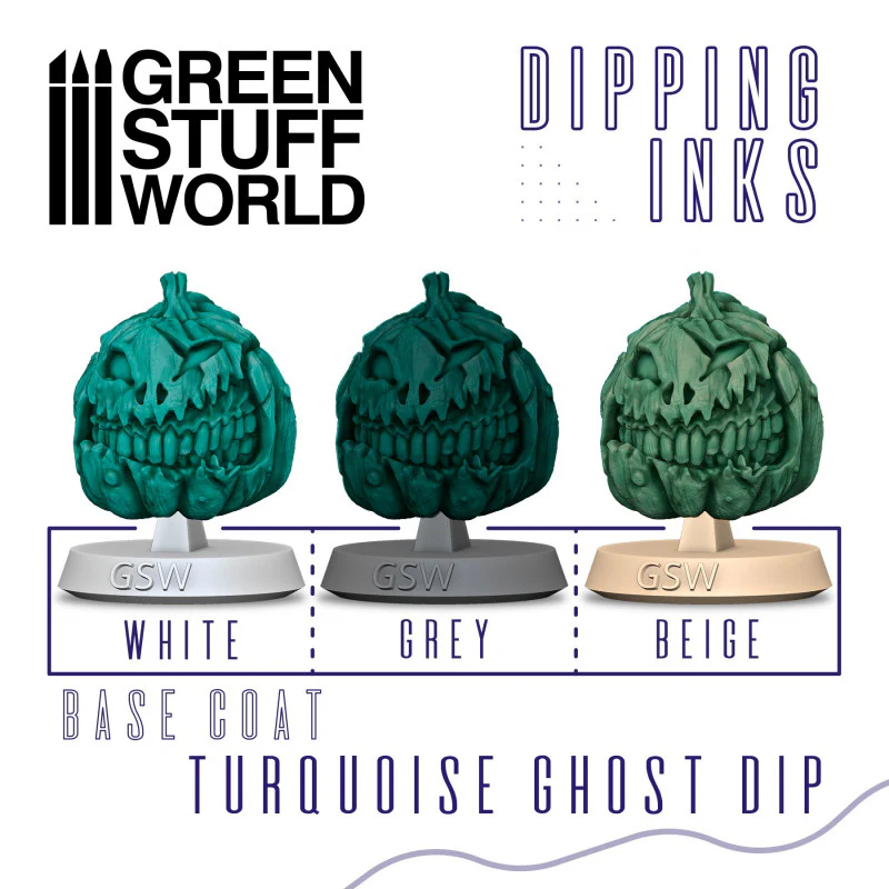 Green Stuff World: Dipping ink 60 ml - TURQUOISE GHOST DIP - Image 2