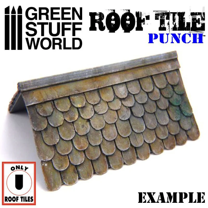 Green Stuff World: Miniature ROOF TILE Punch - Image 3