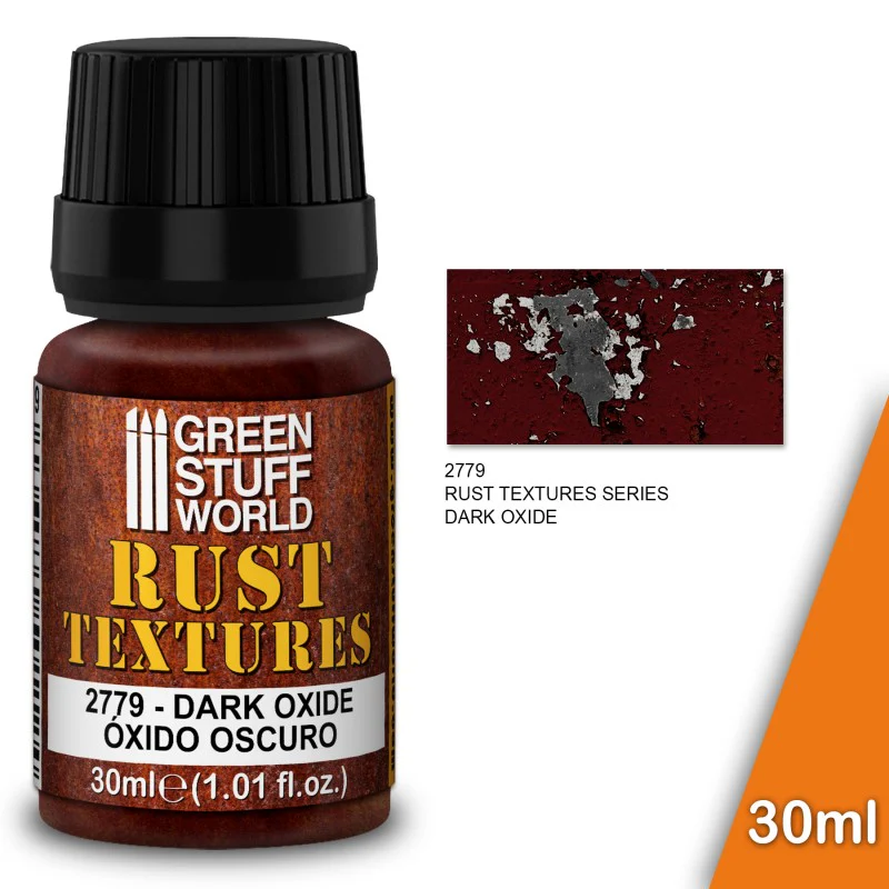 Green Stuff World: Rust Textures - DARK OXIDE RUST 30ml
