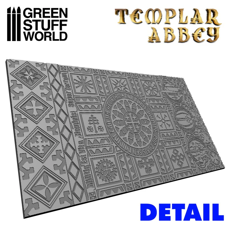 Green Stuff World: Templar Abbey Rolling Pin - Image 2