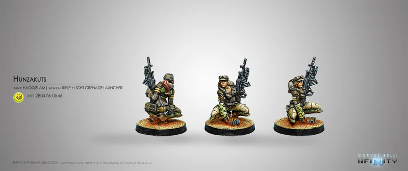 Haqqislam: Hunzakuts (Rifle+Light Grenade Launcher)