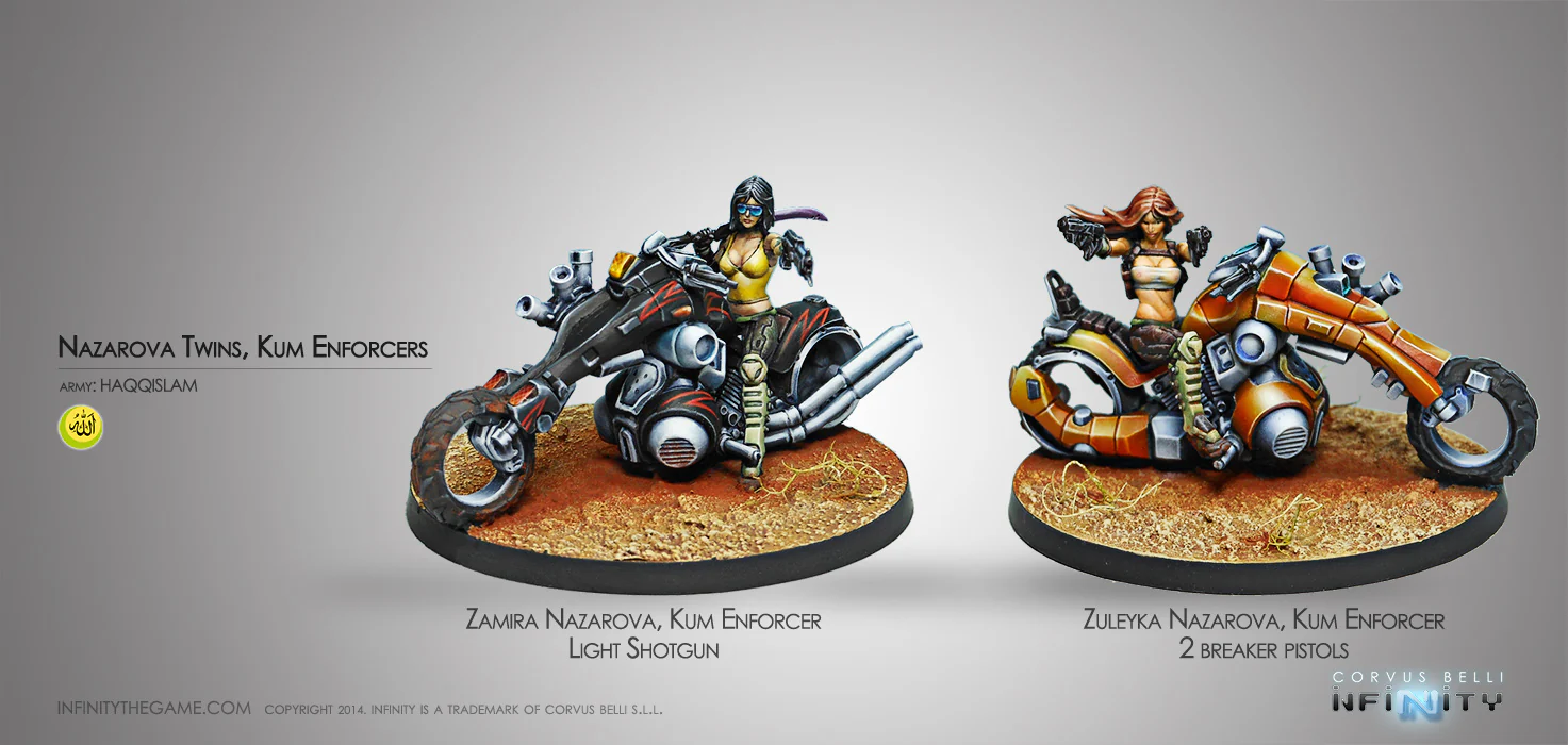 Haqqislam: The Nazarova Twins, Kum Enforcers