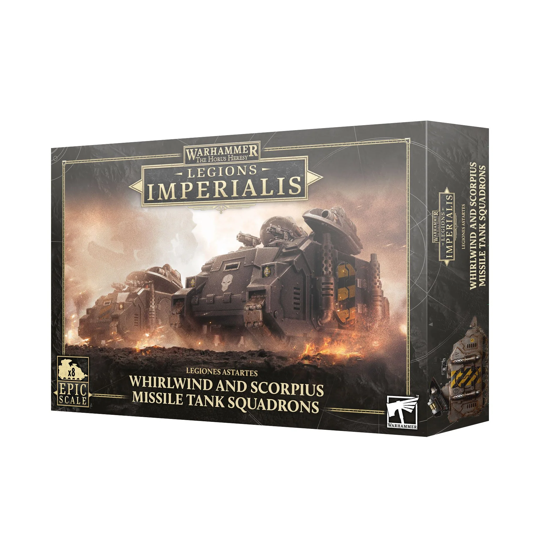 Legion Imperialis: Whirlwind and Scorpius Missile Tank Squadrons