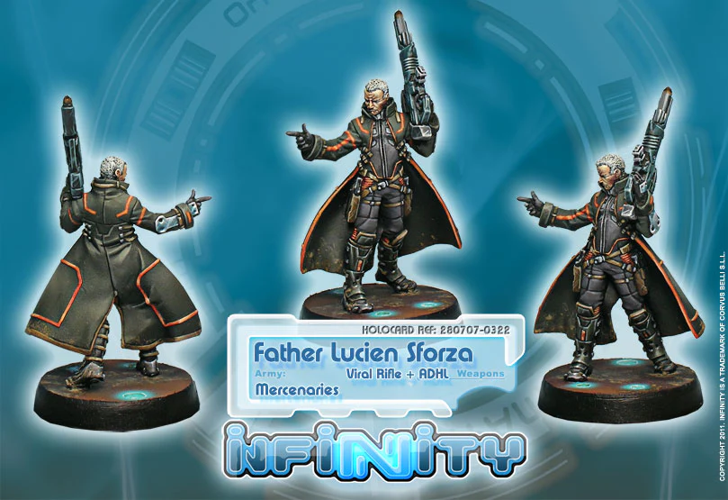 Mercenaries: Father Lucien Sforza, Authorized Bounty-Hunter (Vir