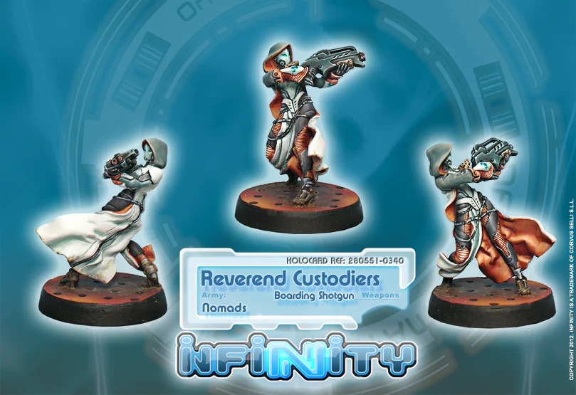 Nomads: Reverend Custodiers (Hacker, Boarding Shotgun)