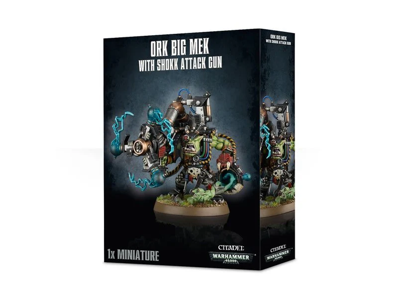 Orks: Big Mek with Shokk Attack Gun*