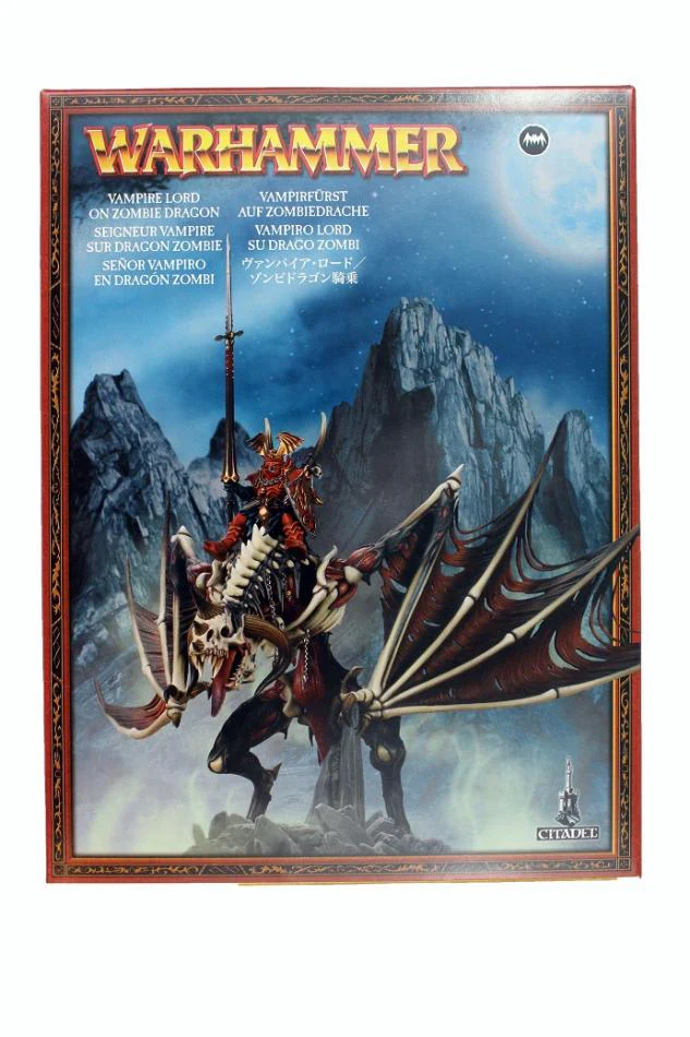 Soulblight Gravelords:  Vampire on Zombie Dragon