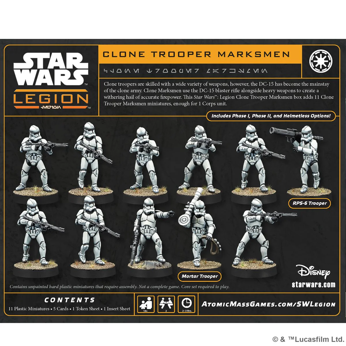 Star Wars Legion: Clone Tropper Marksmen - Image 2