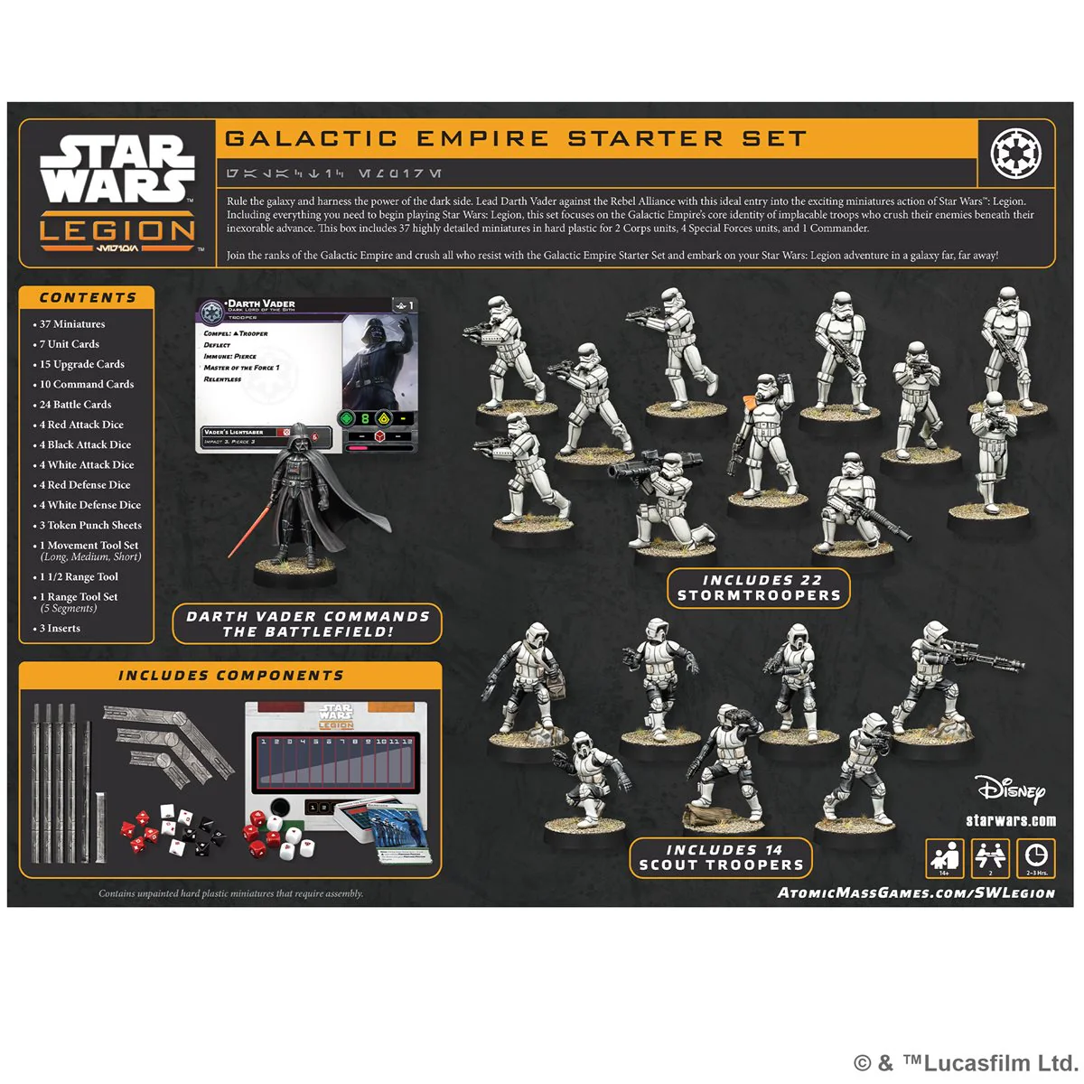 Star Wars Legion: Galactic Empire Starter Set - Image 2