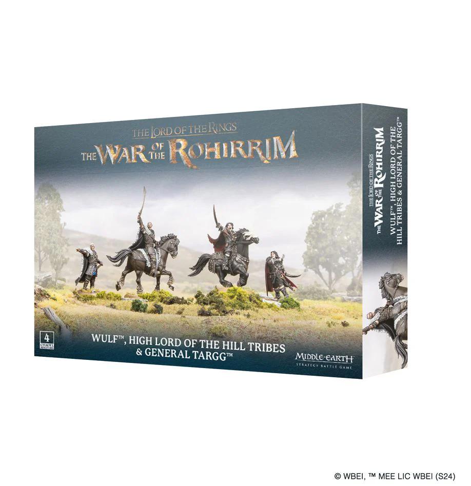 The War of the Rohirrim: Wulf, High Lord of the Hill Tribes and General Targg
