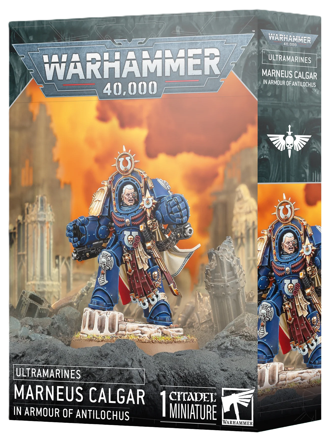 Ultramarines: Marneus Calgar In Armour of Antilochus