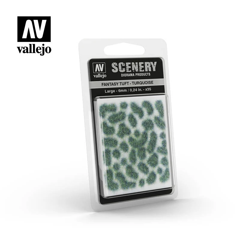 Vallejo: Fantasy Tuft - Turquoise Medium
