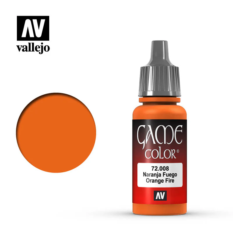 Vallejo Game Color: Orange Fire