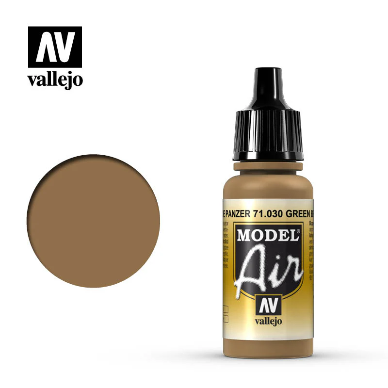 Vallejo Model Air: Brown Green