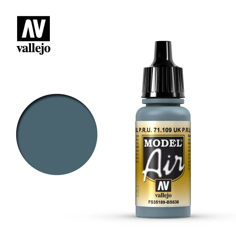 Vallejo Model Air: Faded P.R.U. Blue