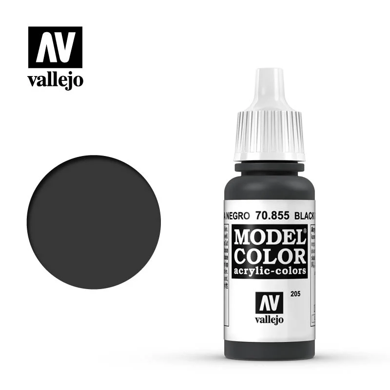 Vallejo Model Color: Black Glaze