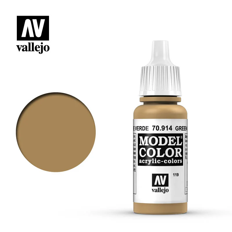 Vallejo Model Color: Green Ochre