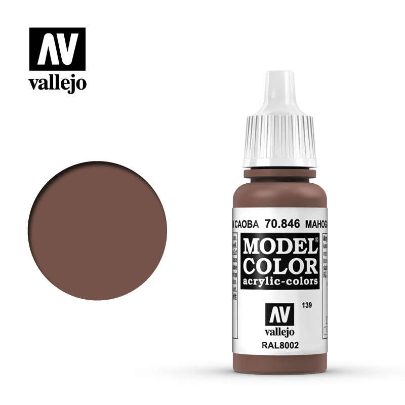 Vallejo Model Color: Mahogany Brown