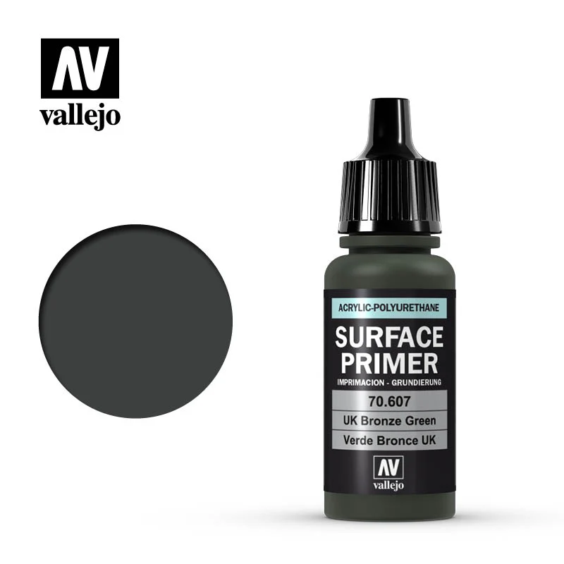 Vallejo: Surface Primer U.K. Bronze Green