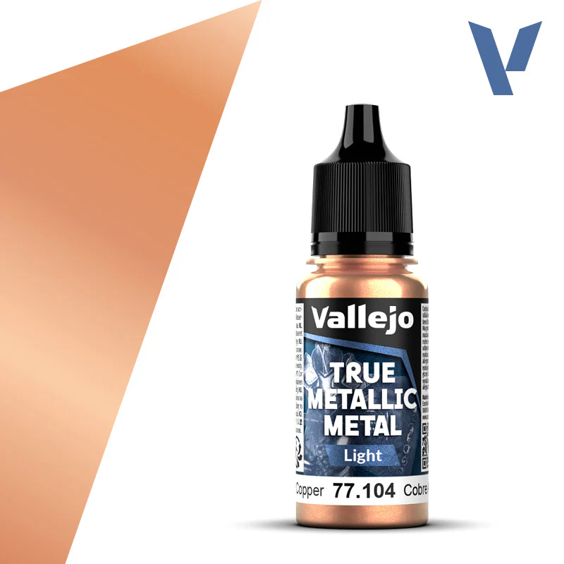 Vallejo True Metallic Metal: Ancient Copper Light