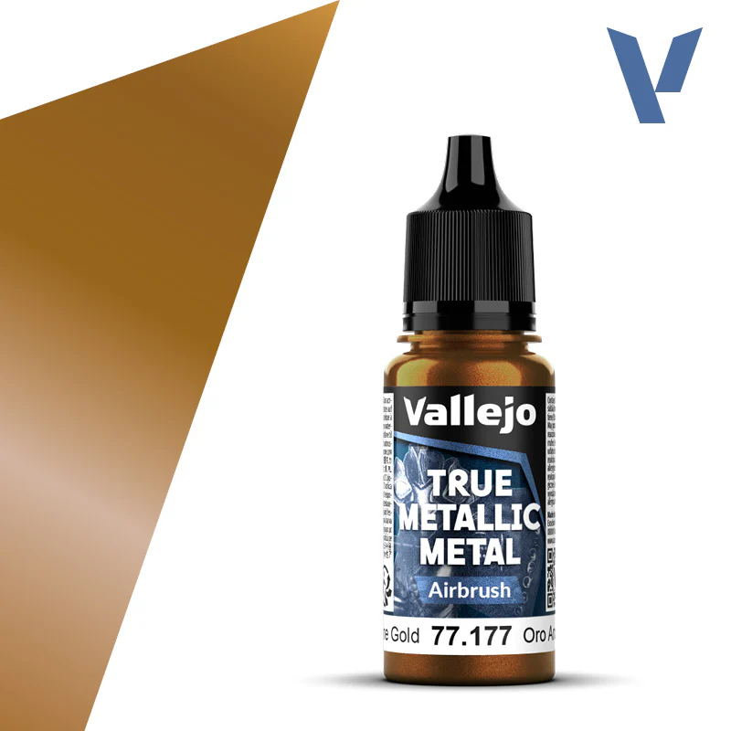 Vallejo True Metallic Metal: Arcane Gold Air