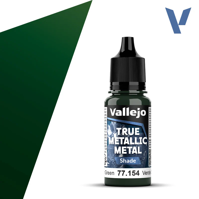 Vallejo True Metallic Metal: Dusken Green Shade