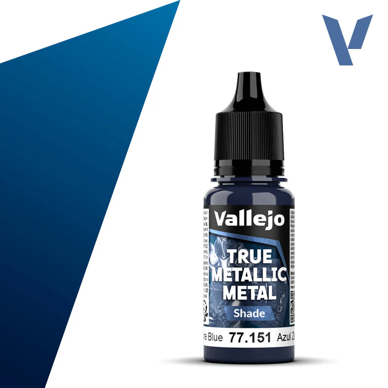 Vallejo True Metallic Metal: Sapphire Blue Shade