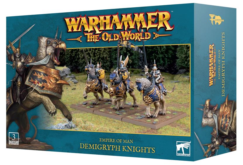 Warhammer The Old World: Empire of Man Demigryph Knights
