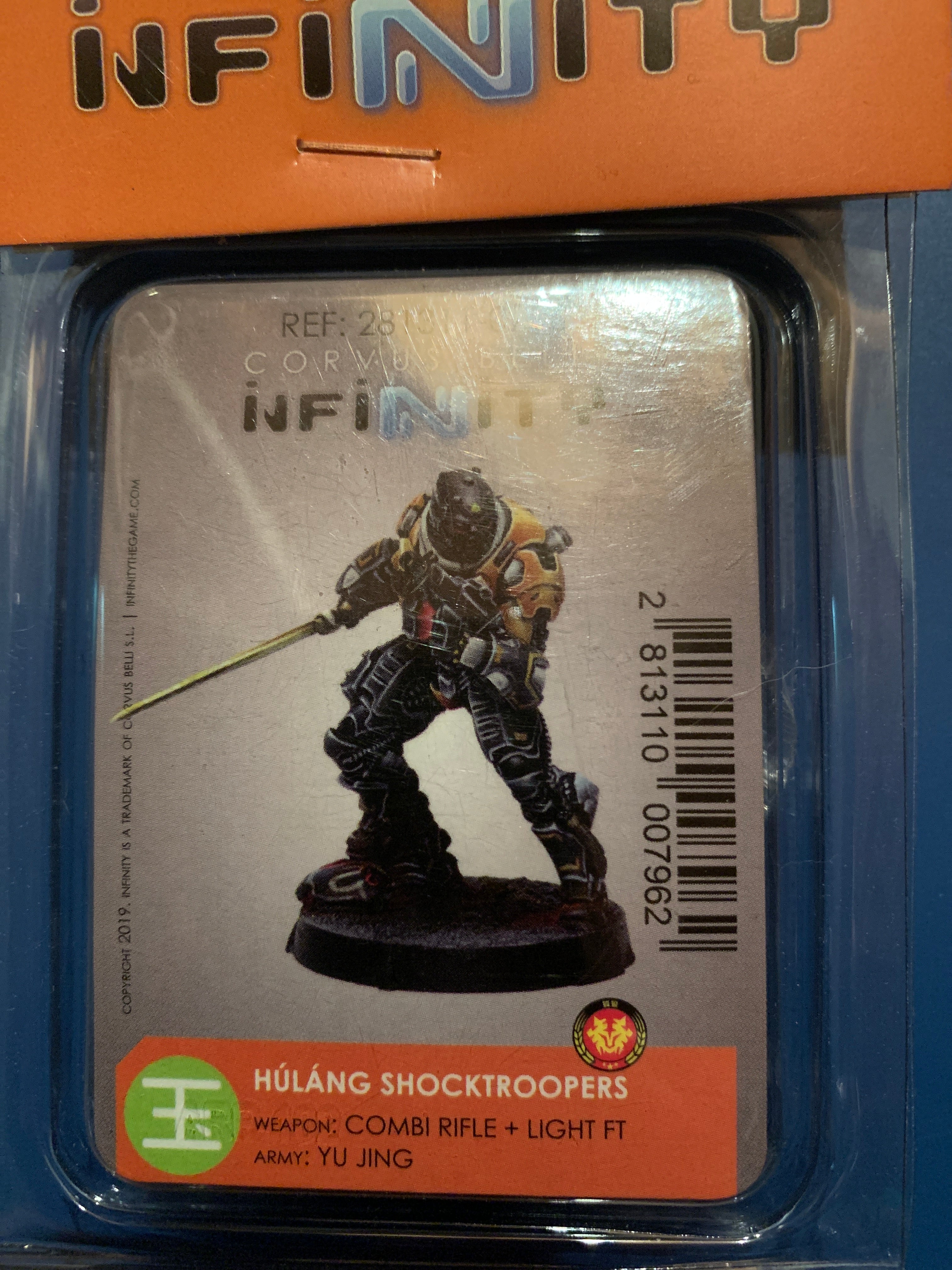 Yu Jing: Húláng Shocktroopers (combi rifle + light ft)